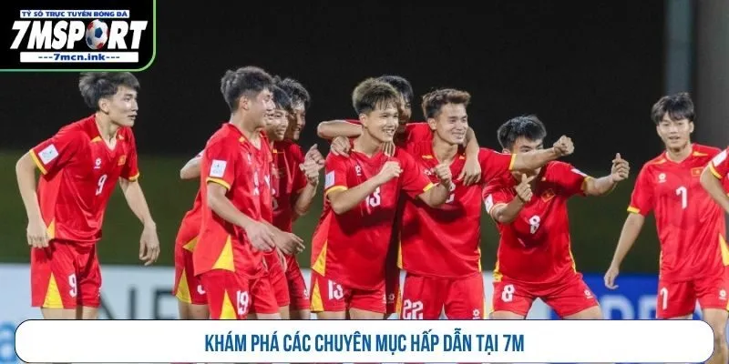 Khám phá các chuyên mục hấp dẫn tại 7M